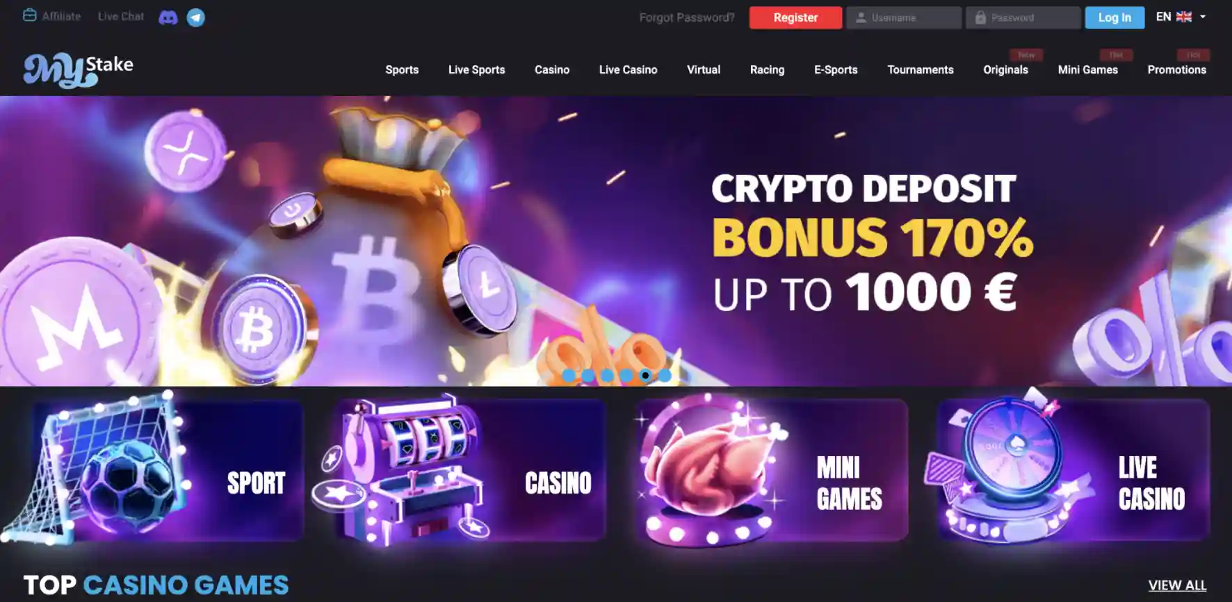 MyStake apuestas online